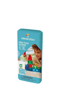 Mini tuiles magnétiques Pack Intense 28 pièces – Cleverclixx