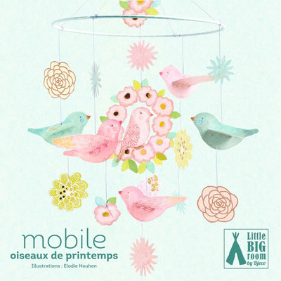 Mobile oiseaux de printemps - DJECO DD04346 3070900043466