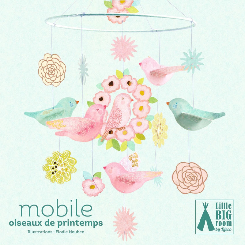 Mobile oiseaux de printemps - DJECO DD04346 3070900043466