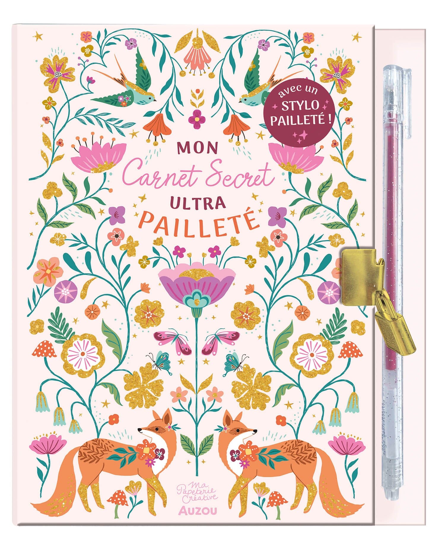 Mon carnet secret ultrapailleté -AUZOU EV240039-1 9791039562850