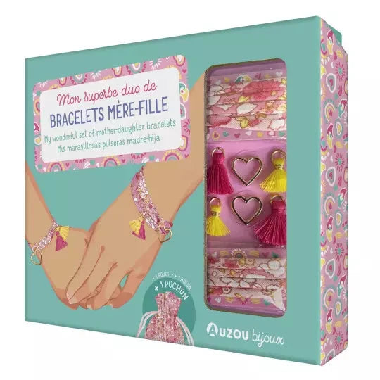 Mon duo de bracelets mère-fille- AUZOU 9791039540797