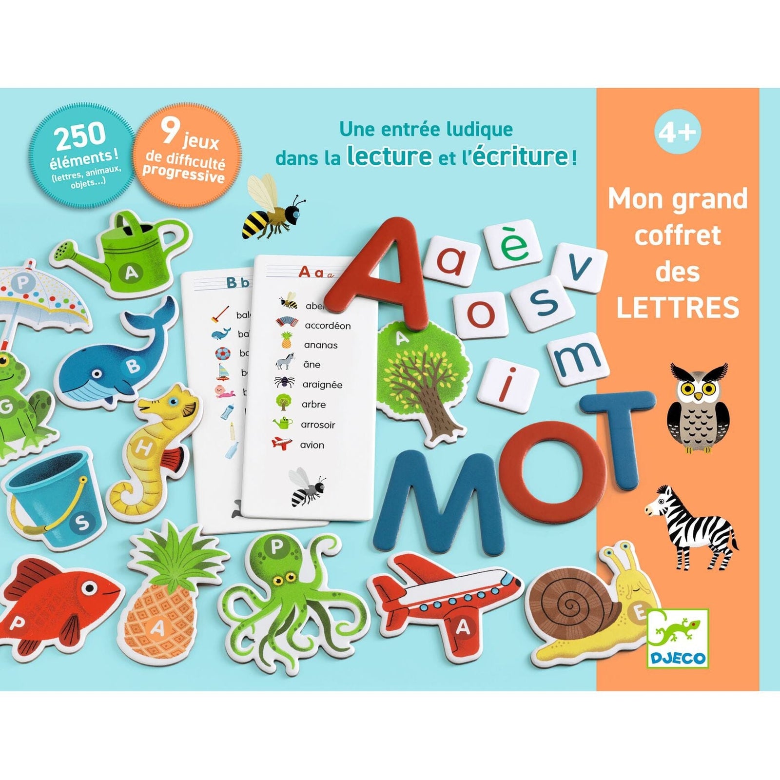 Mon Grand Coffret des lettres - DJECO dj08249 3070900082496