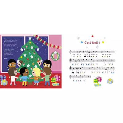 Mon livre piano-Mes plus belles comptines de noël - AUZOU 9791039500913 9791039500913