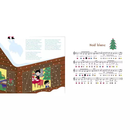 Mon livre piano-Mes plus belles comptines de noël - AUZOU 9791039500913 9791039500913