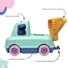 Mon premier Camion Pompier Turquoise - LE JOUET SIMPLE P141.13