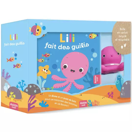 mon premier livre de bain- Lili adore les guilis - AUZOU 9791039512435 9791039512435
