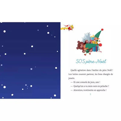 Mon premier roman de l'avent - Le concours du père Noël - AUZOU P W 298 B 56 9791039530910