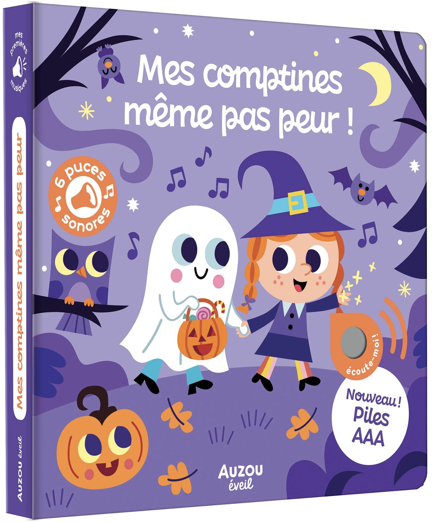 Mon premier sonore mes comptines meme pas peur!- AUZOU 001057252 9791039564403