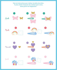 Mon semainier de barrettes arc en ciel- AUZOU 001059370 9791039564472