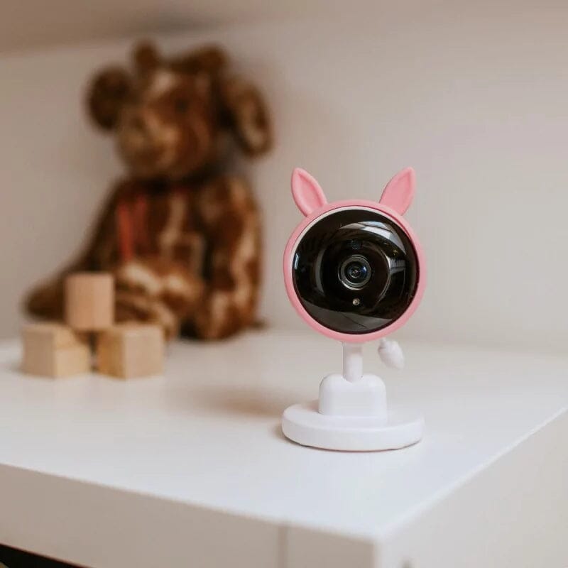 Moniteur bébé Mary’s Pink Rabbit dans la chambre