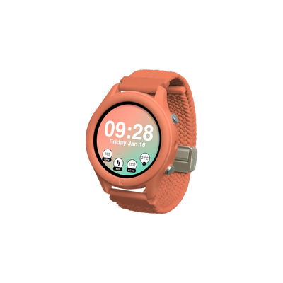 Montre interactive K-WATCH corail - KIDYWOLF K-WATCH-CO 5407009182730