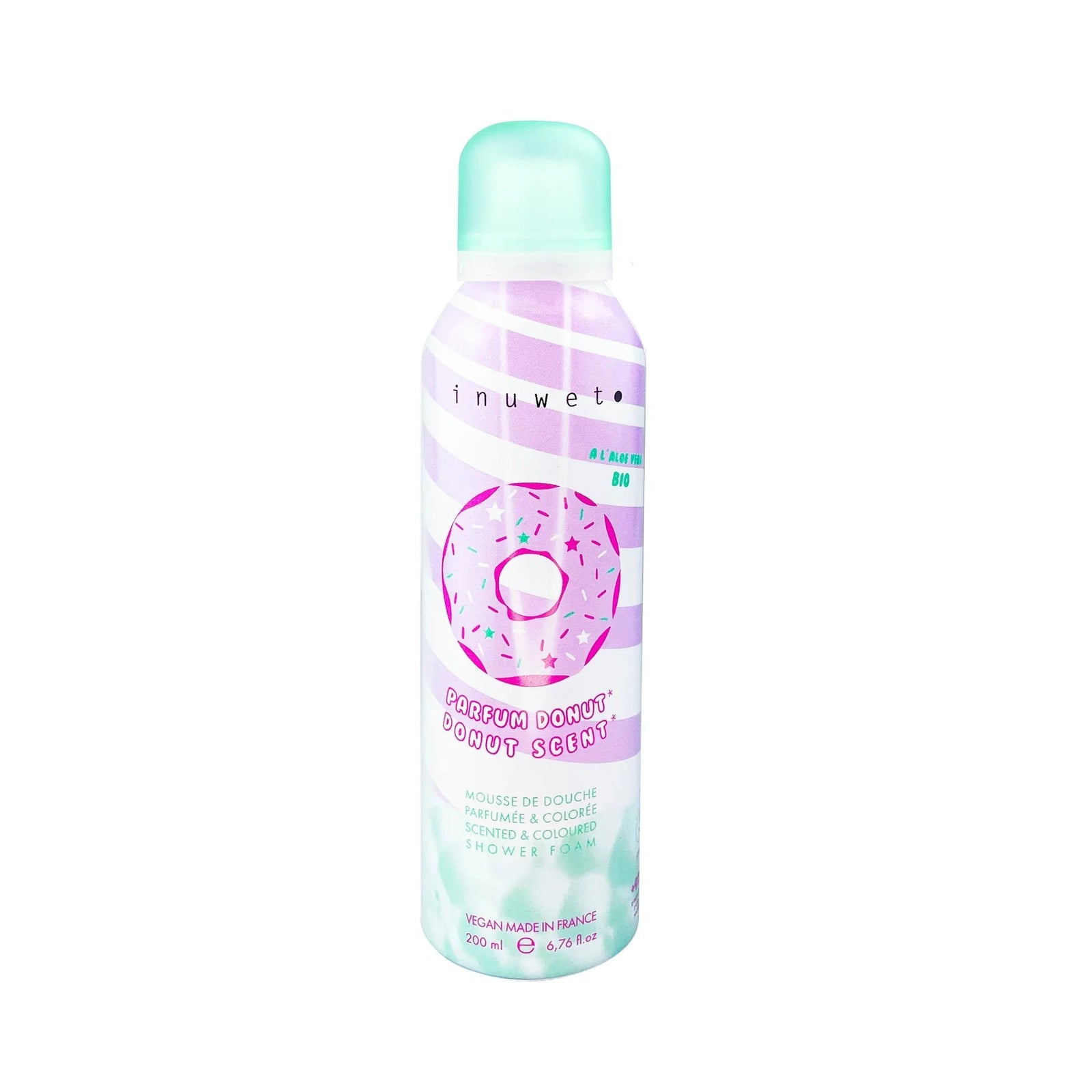 Mousse de douche turquoise donuts - inuwet VINBM201 3760217141978