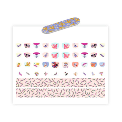 nail stickers plumes - DJECO DJ09239 3070900092396