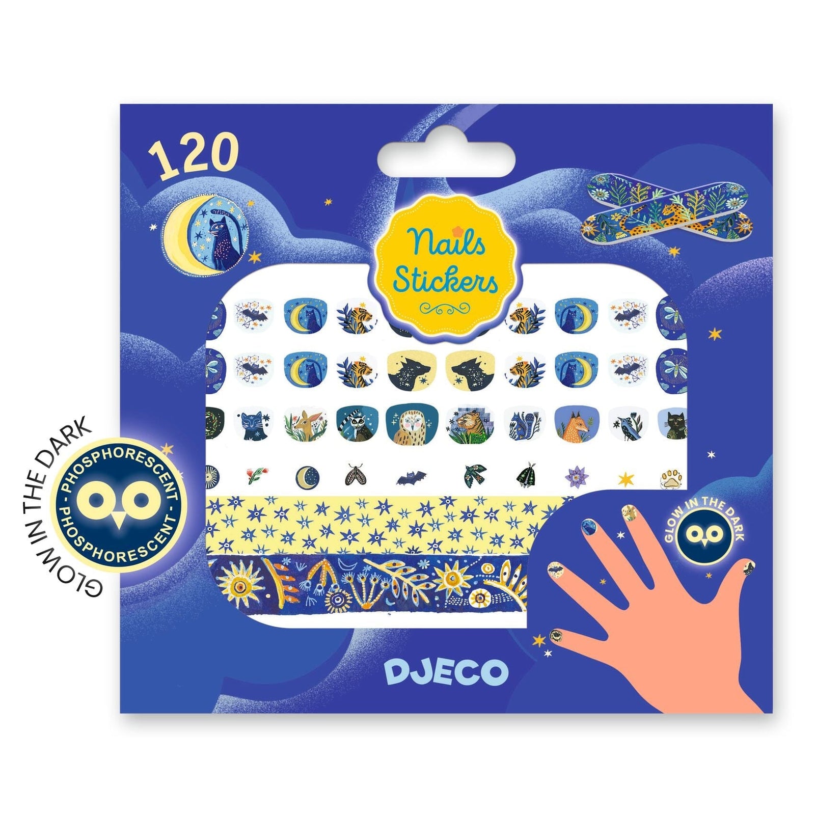 nail stickers reflets de lune - DJECO DJ09253 3070900092532