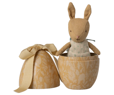 Œuf de Pâques Maileg lapin Micro Petit – Jaune crème