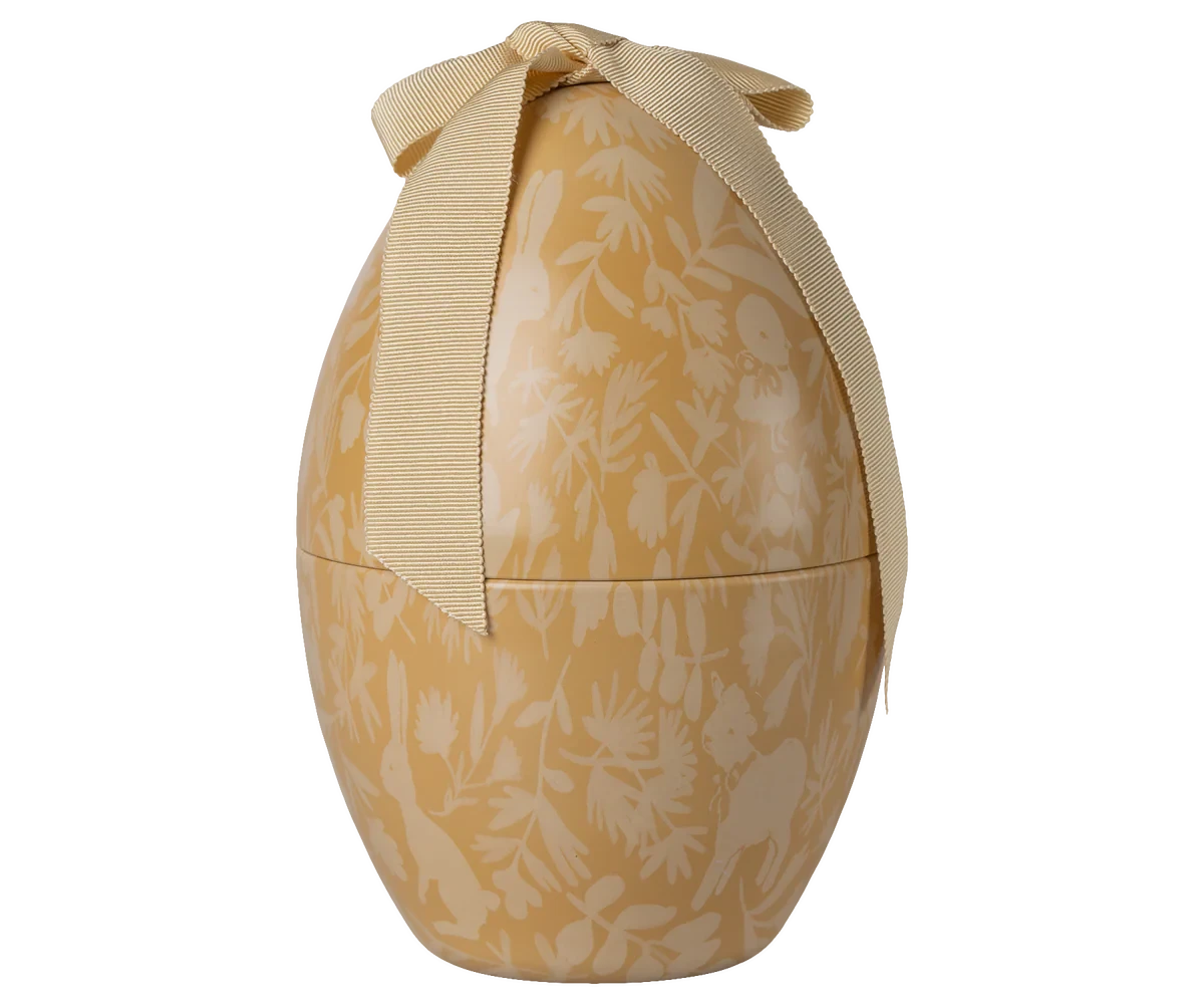 Œuf de Pâques Maileg Medium - Jaune crème 