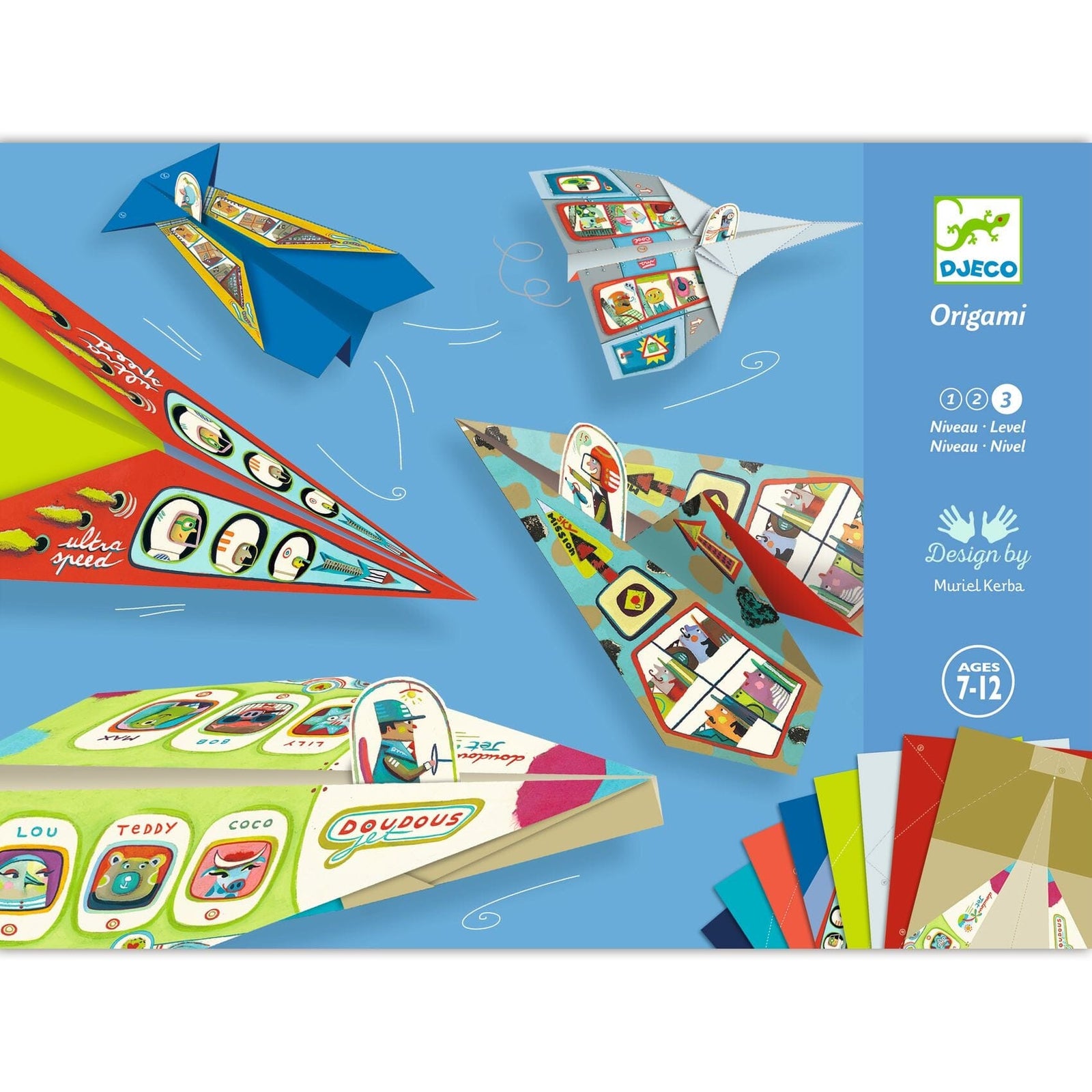 Origami avions - Djeco