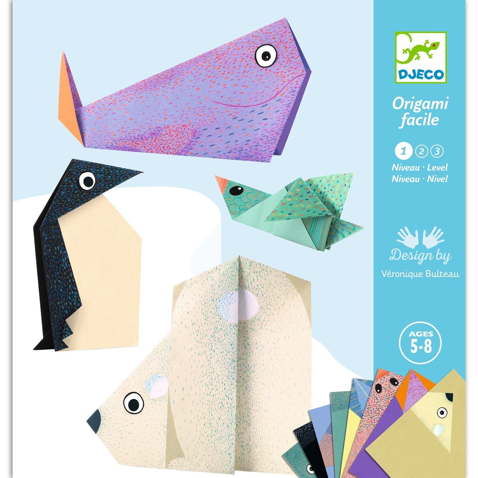 origami Les animaux polaires - DJECO DJ08777 3070900087774