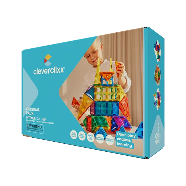 original pack intense 60 Pièces tuile magnetique - cleverclixx CC-3008 6096121427462