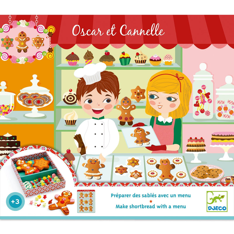 Oscar & Cannelle- Préparer des sablés + menu - DJECO DJ06516 3070900065161