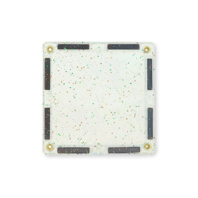 pack glitter transparant/rose 16 Pièces tuile magnetique - cleverclixx CC-3029 6152121374356