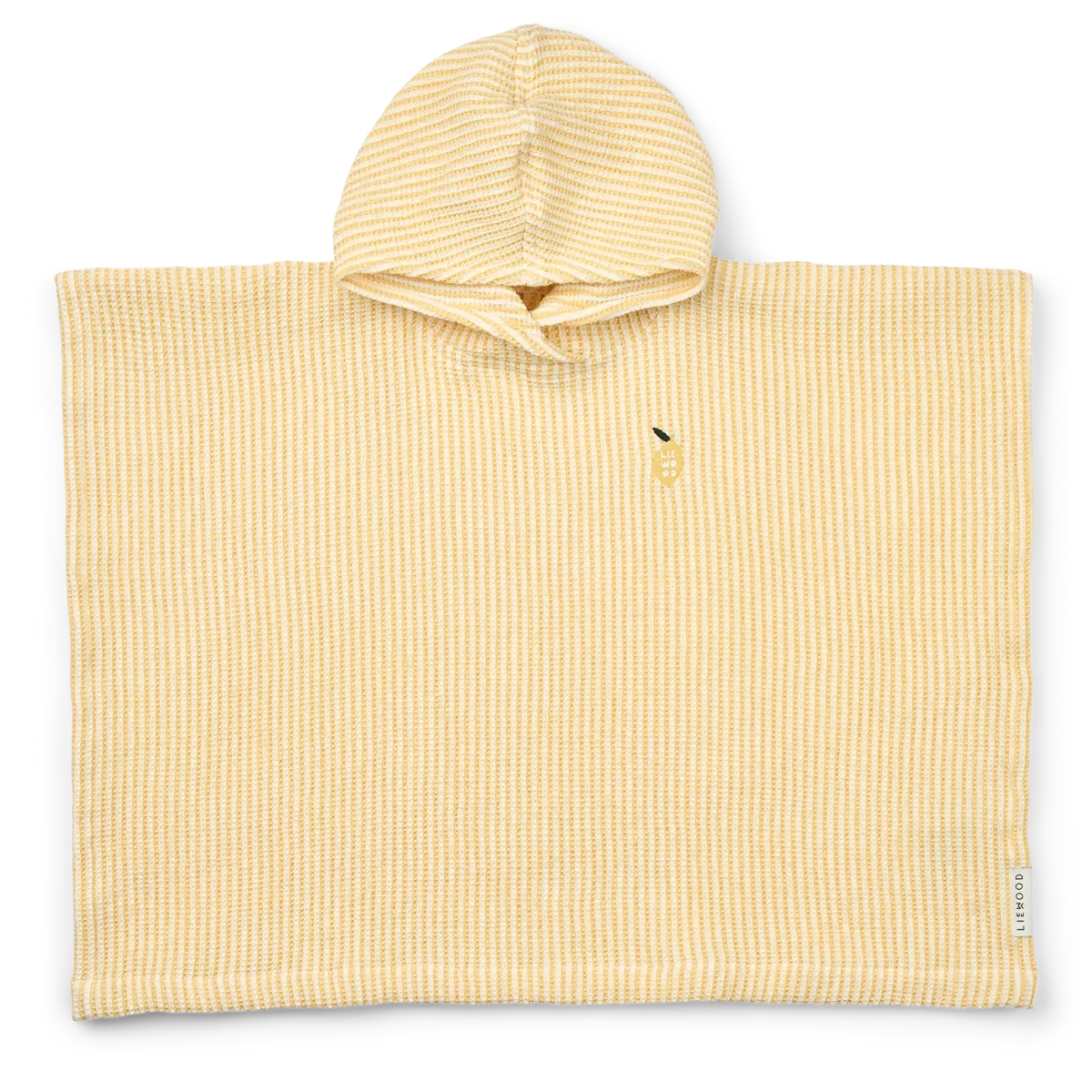 Paco Poncho stripes lemon yellow / crème de la crème- LIEWOOD LW20403 2665 1-2 5715493531669