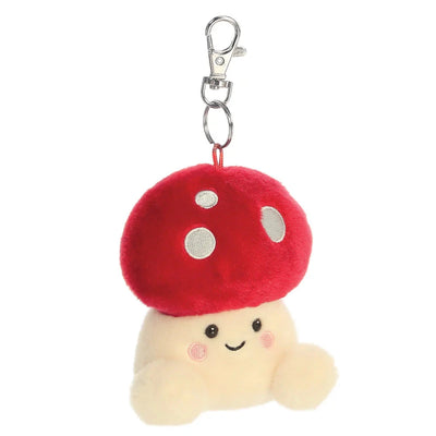 Palm Pals amanita champignon rouge Clip-On Porte-clés - AURORA 34063