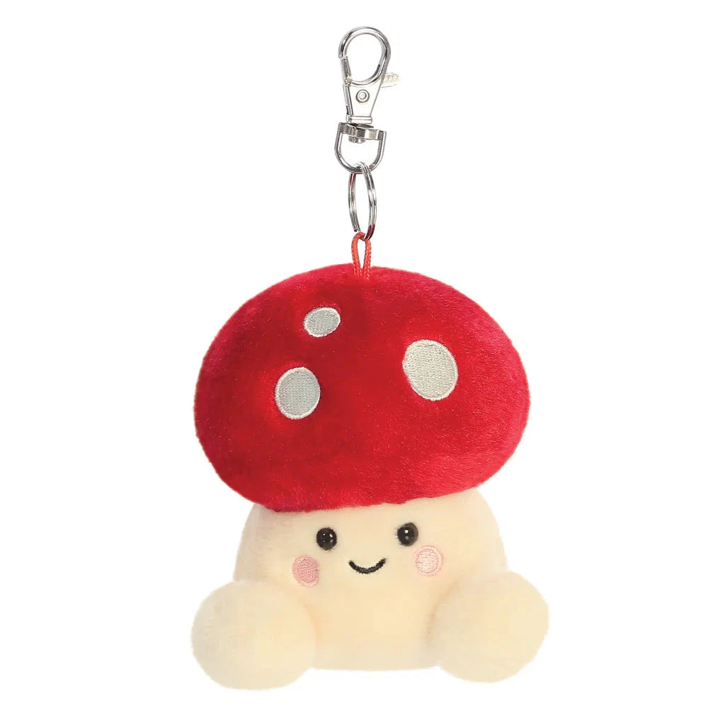 Palm Pals amanita champignon rouge Clip-On Porte-clés - AURORA 34063 