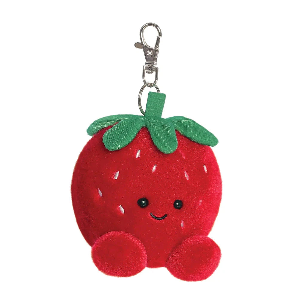 Palm Pals juicy strawberry fraise Clip-On Porte-clés - AURORA 34062 