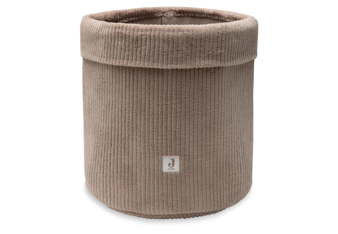 Panier de Rangement Cloudy Rib - Milky Coffee - jollein 580-010-68118 8717329404076