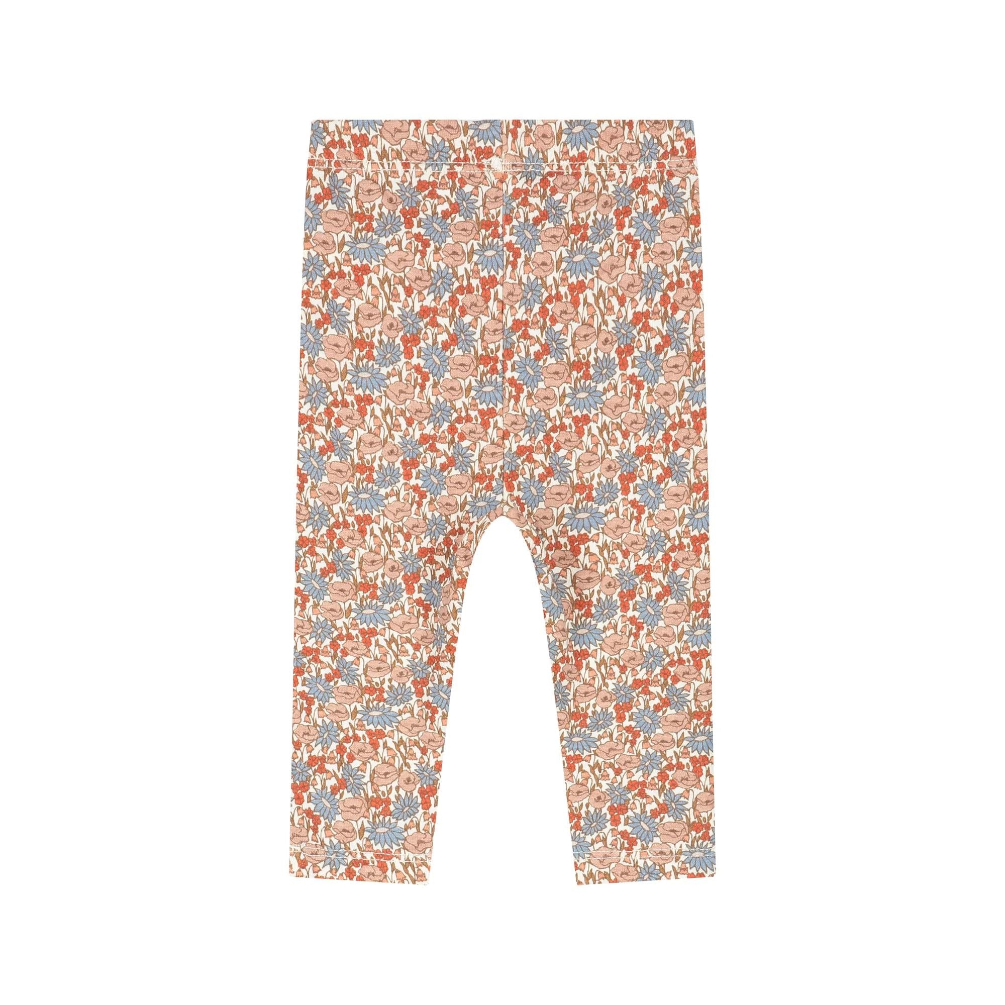 Pantalon bébé fleuri multicolore d’A Tiny Story – vue 2