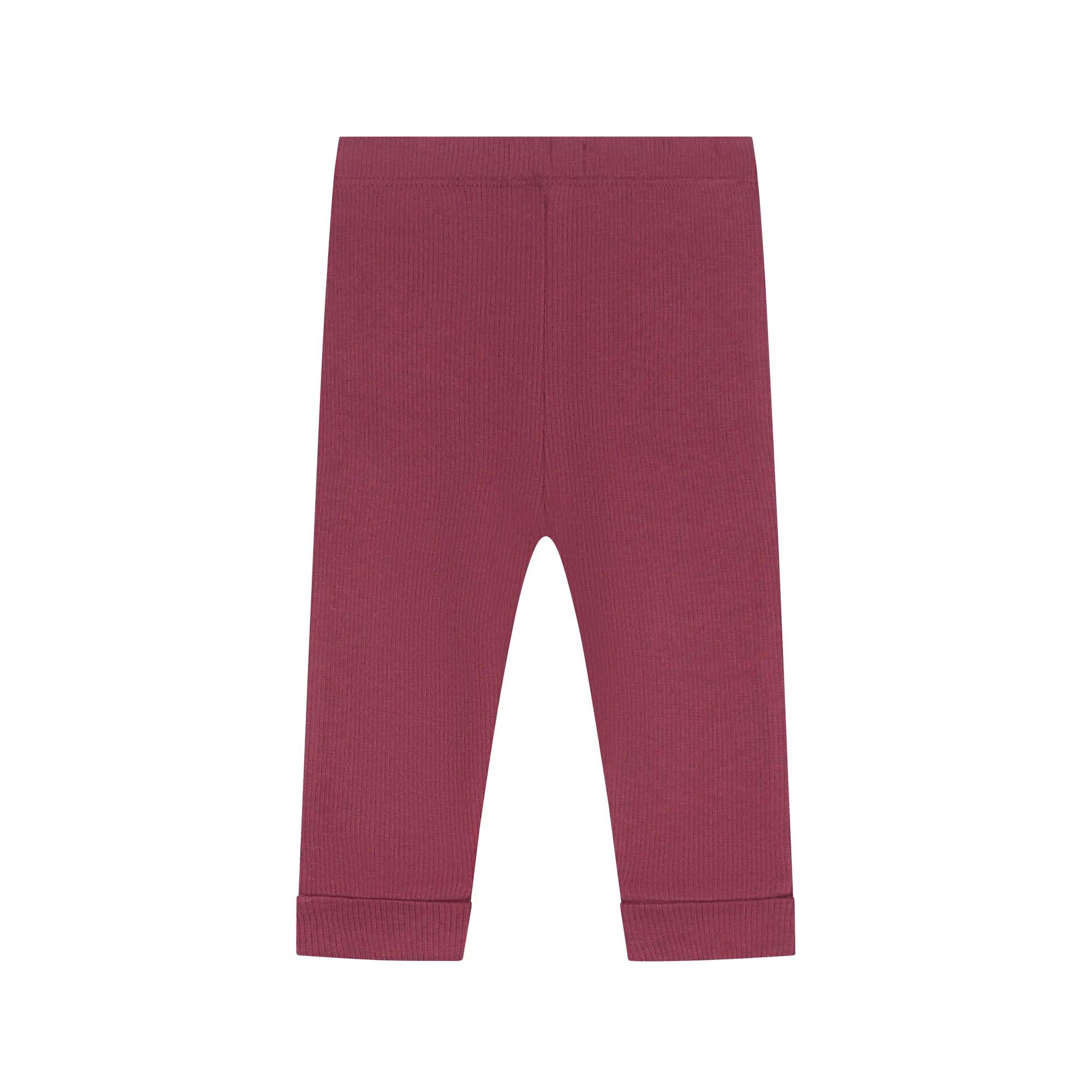 Pantalon bébé rouge foncé d’A Tiny Story – vue 2