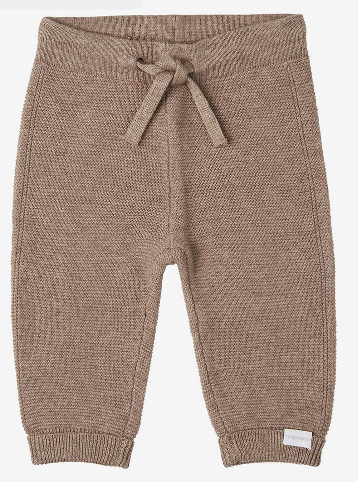 Pantalon tricoter Grover taupe - Noppies 1167405 t 56 8719788540142