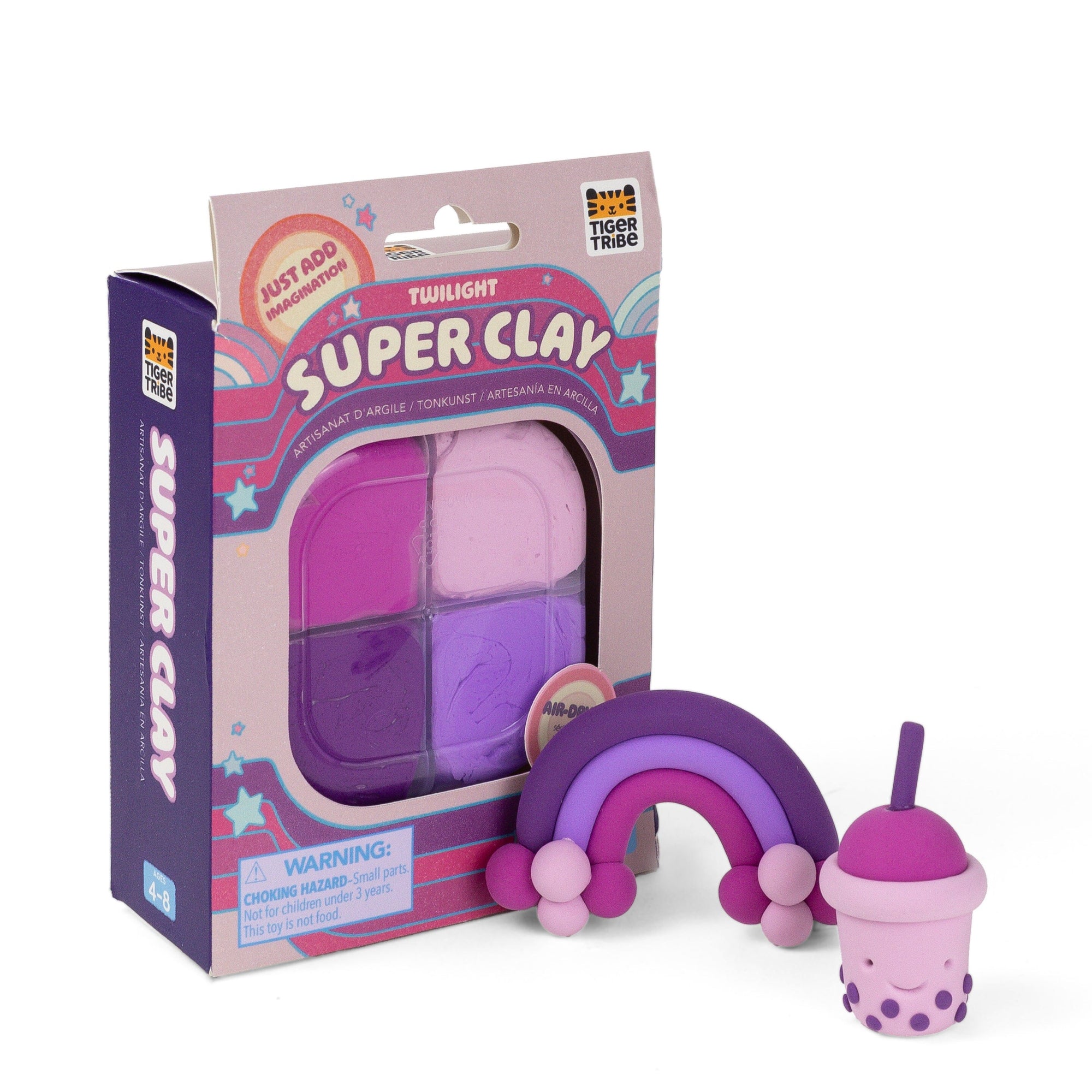 Pâte à modeler Super Clay Twilight de Tiger Tribe