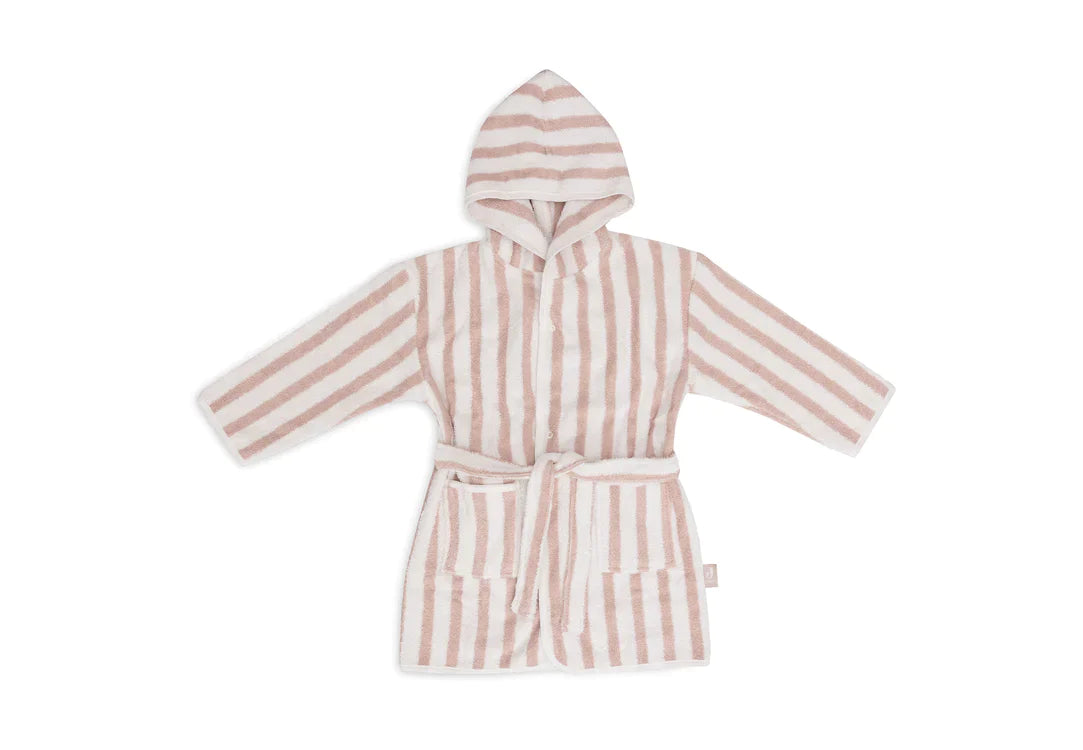 Peignoir en Éponge 1-2 ans Stripe Wild Rose- JOLLEIN 060-808-67099 8717329380967