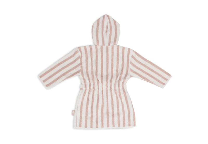 Peignoir en Éponge 3-4 ans Stripe Wild Rose- JOLLEIN 060-809-67099 8717329380974