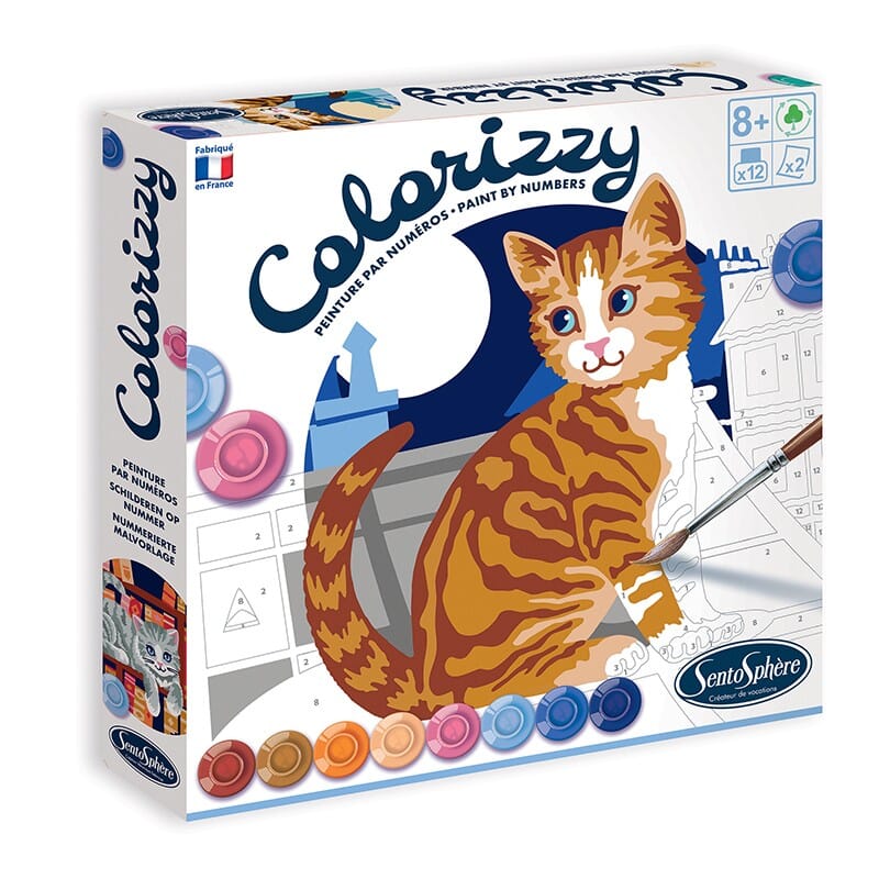 peintures par numéros Colorizzy Chats - SENTOSPHERE 4503 3373910045032