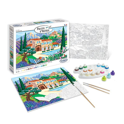 peintures par numéros la provence - SENTOSPHERE 45213 3373910452137