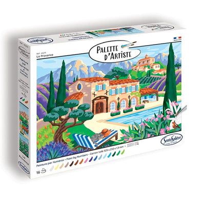 peintures par numéros la provence - SENTOSPHERE 45213 3373910452137