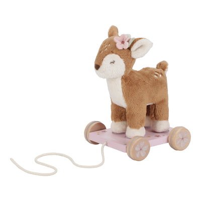 Peluche à tirer faon Fairy Garden - LITTLE DUTCH LD9020 8713291921429