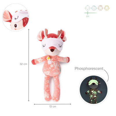 Peluche ami de la nuit Stella le faon - LILLIPUTIENS 83448 5414834834482