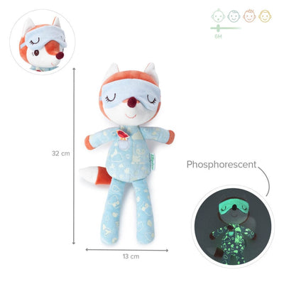 peluche amie de la nuit ALICE la renarde - LILLIPUTIENS 83449 5414834834499