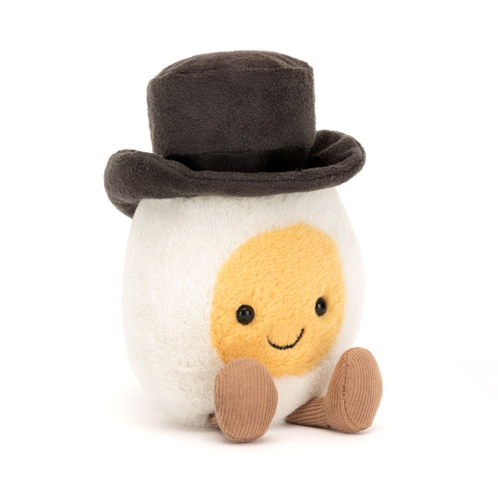 Peluche amuseable boiled egg groom - JELLYCAT A6BEGRM 670983153477