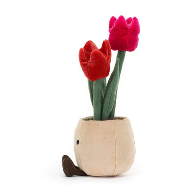 Peluche amuseable tulipe pot - JELLYCAT A2TP 670983151169