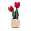 Peluche amuseable tulipe pot - JELLYCAT A2TP 670983151169