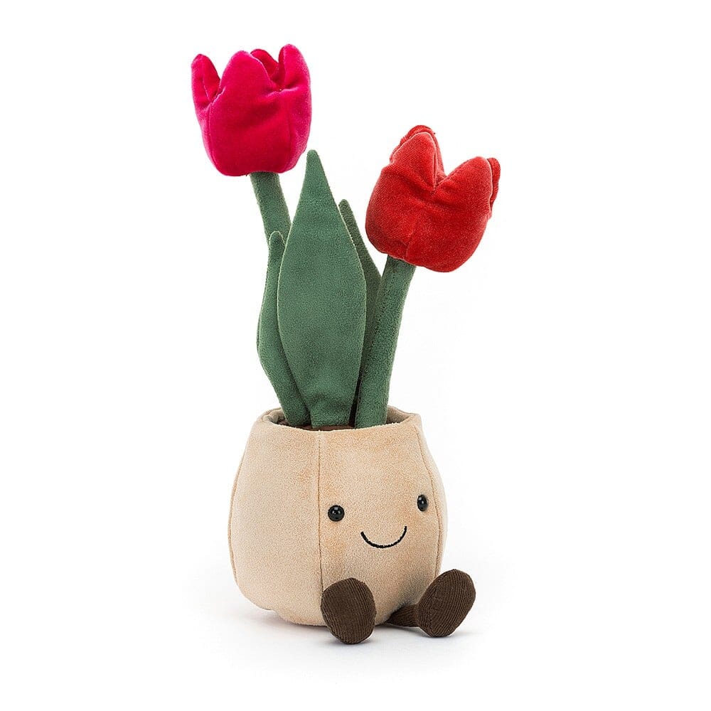 Peluche amuseable tulipe pot - JELLYCAT A2TP 670983151169