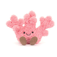 peluche amuseables coral corail - JELLYCAT A6CRL 670983161908