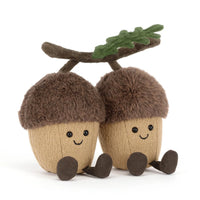 peluche Amuseables glands ort & tum acorns - JELLYCAT