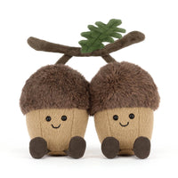 peluche Amuseables glands ort & tum acorns - JELLYCAT