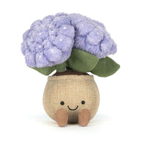 peluche amuseables hydrangea hortensia - JELLYCAT